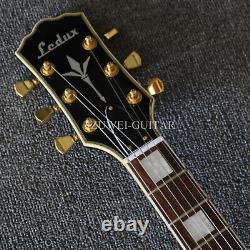 Ledux Standard 1 Electric Guitar 6-String HH Good Sound Pickups Gold Hardware