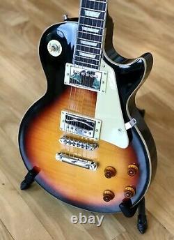 Lp Style Electric Guitar Tobacco Burst 6 String Brand New