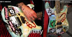 Made To Order Billie Joe Armstrong Blue Guitar Replica Any Year Christmas green