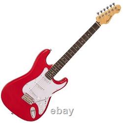 Mairants Electric Guitar Gloss Red Includes FREE Clip on Tuner