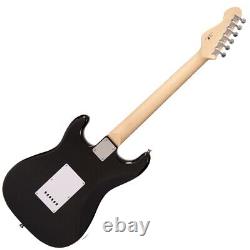 Mairants Electric Guitar Pack Gloss Black Kustom 10w Amp & Tuner Included