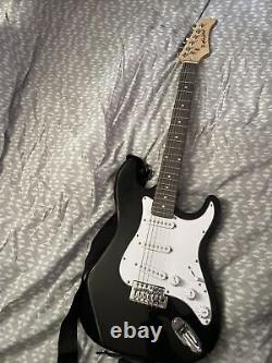 Max GigKit 6-String Electric Guitar Black