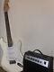 Max Music Electric Guitar Along With Amp, Strap, Gig Bag, Tuner, Pick + Cords