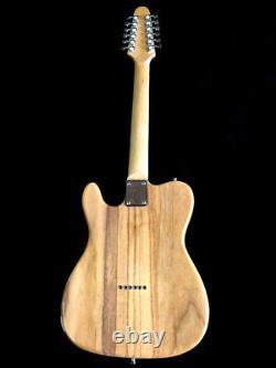 NEW 2020 NATURAL TELE STYLE 12 STRING ELECTRIC GUITAR With GIG BAG LIGHTWEIGHT