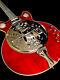 NEW 6 STRING SLIDE ACOUSTIC/ELECTRIC RESONATOR GUITAR With CONE SPIDER DUAL PICKUP