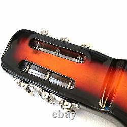 NEW CUSTOM HAND MADE WESTERN SWING 6 STRING ELECTRIC 3TS LAP STEEL GUITAR WithBAG