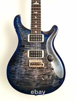 NEW PRS Custom 24 Ltd Made in USA Core Charcoal Blueburst electric guitar +case