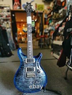 NEW PRS Custom 24 Ltd Made in USA Core Charcoal Blueburst electric guitar +case