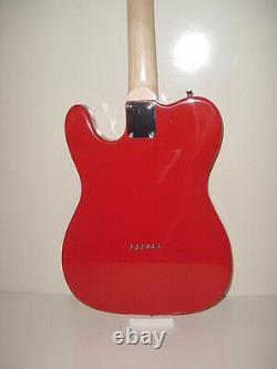 NEW Red T Style 6 String Electric Guitar Maple Fret Board with Gig Bag