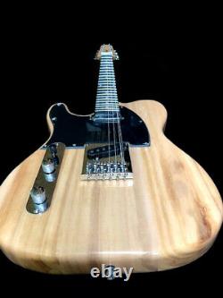 New 12 String Tele Style Natural Left Handed Solid Body Electric Guitar