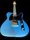 New 12 String Tele Style Vintage Pelham Blue Metallic Electric Guitar
