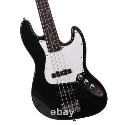 New 4 Colors GJazz Right Handed 4 Strings Electric Bass Guitar for Beginner UK