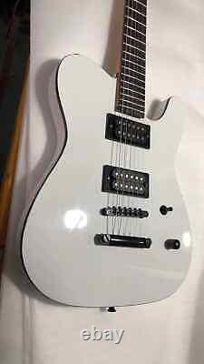 New 6 String Electric Guitar Finish Gloss White Factory Customized Professional