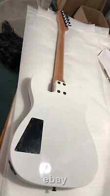 New 6 String Electric Guitar Finish Gloss White Factory Customized Professional