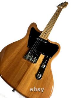 New 6 String Natural Tele Style Offset Jaguar Body Electric Guitar
