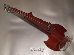 New! EQUESTER Gamma padouk electric violin, HANDMADE