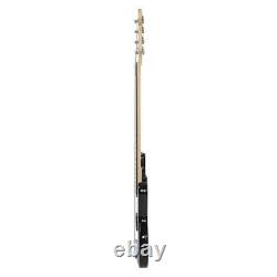 New Glarry Electric GP Bass Guitar 4 String Split Pickup Pickguard Sunset