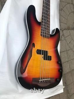 New High Quality 5 String Electric Bass Guitar Sunset Electric Guitar