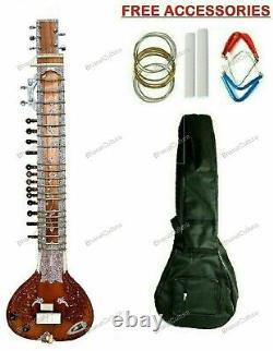 New Instruments High Quality String Electric Travel Sitar With Bag