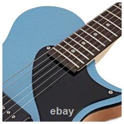 New Jersey Classic II Electric Guitar by Gear4music Pelham Blue