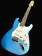New Metalic Blie 12 String Solid Body Cozart St Style Electric Guitar