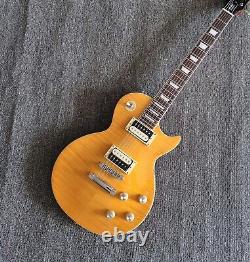 New Rosewood Fingerboard 6 String Transparent Yellow Electric Guitar