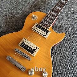 New Rosewood Fingerboard 6 String Transparent Yellow Electric Guitar