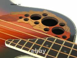 Ovation 4-String Acoustic Electric Bass Guitar Celebrity Mid-Depth Body