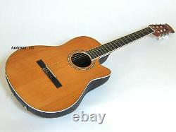 Ovation Classical Guitar Acoustic Electric Nylon String Cutaway