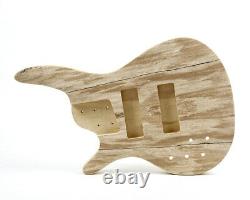 Pit Bull Guitars IB-6SL Left Handed Electric 6-String Bass Guitar Kit Spalte