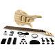 Pit Bull Guitars IB-6S Electric 6-String Bass Guitar Kit (Spalted Maple)