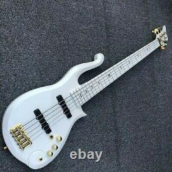 Prince Cloud White 5 string Electric bass Guitar Alder Body Chinese eddition
