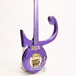 Purple Prince 6 Strings Solid Body Electric Guitar Gold Pickguard Gold Hardware