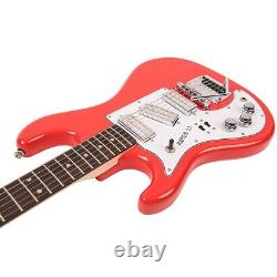 Rapier 33 Electric Guitar Left Hand Fiesta Red