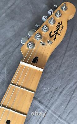 Rare Fender Squier 51 Telecaster Stratocaster Hybrid Electric Guitar New Strings