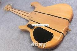 Rare Ken Smith 6 Strings Natural Maple Electric Bass Guitar Chinese eddition