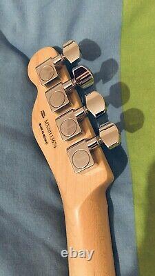 Rare New Fender Tenor Tele Telecaster Electric 4 String Guitar Lake Placid Blue