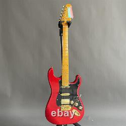 Red Electric Guitar SSH Pickup Gold Hardware Maple Neck 6 String Fast Shipping