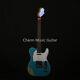 Relic Finish Blue TL Electric Guitar Factory Dot Inlay Fast Ship 6 Strings