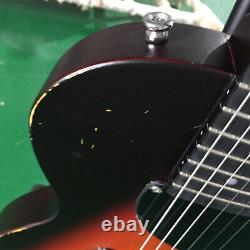 Relic LP Electric Guitar Tobacco Sunburst 6 string H Pickup Ebony Fingerboard