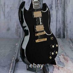 SG Custom 2-Pickup Ebony 6 strings electric guitar mahogany Chinese Edition New