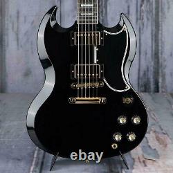 SG Custom 2-Pickup Ebony 6 strings electric guitar mahogany Chinese Edition New