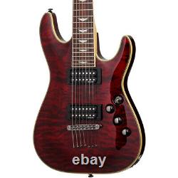 Schecter Omen Extreme-7 Electric Guitar, Black Cherry (NEW)