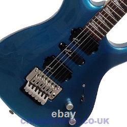 Shine SIL-405 Electric Guitar Floyd Rose Tremolo Grover Tuners Metalic Blue Z00