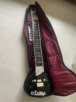 Sitar Black Electric Ravi Shanking Style (1/350) Limited Edition