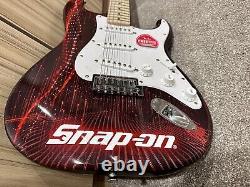 Snap-On Tools Limited Edition Rare Fender Squier Stratocaster Collectors Guitar