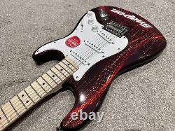 Snap-On Tools Limited Edition Rare Fender Squier Stratocaster Collectors Guitar