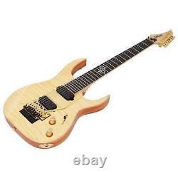 Solar SB1.7FRFM Floyd Rose Flame Nat Matte 7 String Electric Guitar