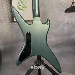 Solid Body 6 String Electric Guitar Metallic Blue Rosewood Fretboard Fast Sale