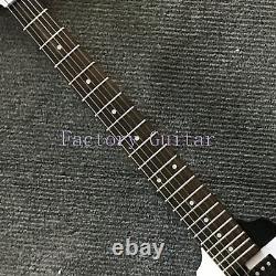 Solid Body Electric Guitar V Shape Mahogany Body 6 Strings Chrome Hardware